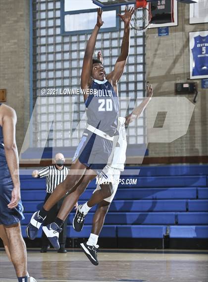 Thumbnail 3 in Bishop Loughlin vs Archbishop Molloy (CHSAA Spring Basketball Tournament) photogallery.