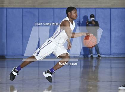 Thumbnail 3 in Bishop Loughlin vs Archbishop Molloy (CHSAA Spring Basketball Tournament) photogallery.