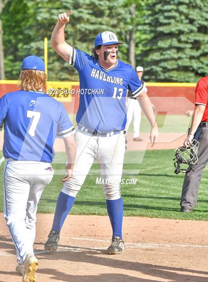 Thumbnail 2 in Leroy vs Haverling (NYSPHSAA Section 5 Class B2 Final) photogallery.
