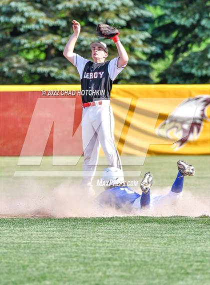 Thumbnail 1 in Leroy vs Haverling (NYSPHSAA Section 5 Class B2 Final) photogallery.