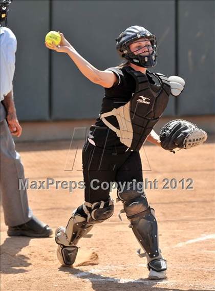 Thumbnail 2 in Pomona Catholic vs. Palos Verdes Peninsula (Woodbridge Tournament) photogallery.