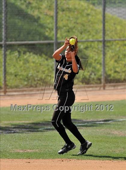 Thumbnail 3 in Pomona Catholic vs. Palos Verdes Peninsula (Woodbridge Tournament) photogallery.
