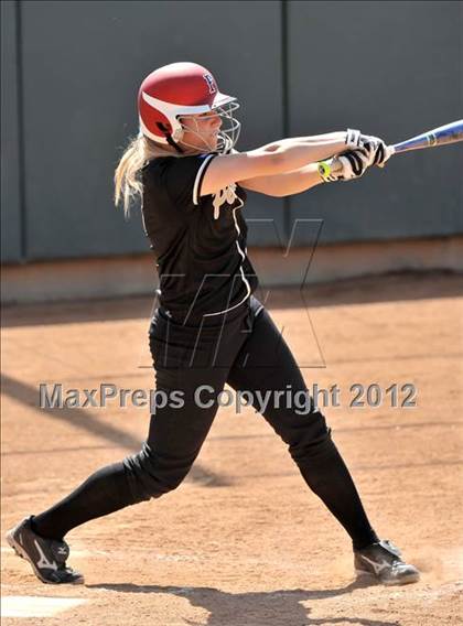 Thumbnail 3 in Pomona Catholic vs. Palos Verdes Peninsula (Woodbridge Tournament) photogallery.