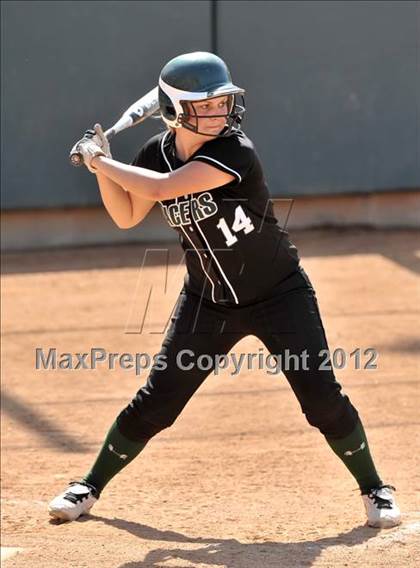 Thumbnail 3 in Pomona Catholic vs. Palos Verdes Peninsula (Woodbridge Tournament) photogallery.