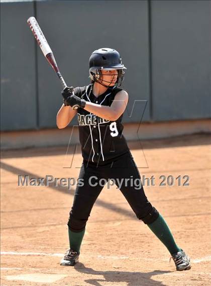 Thumbnail 3 in Pomona Catholic vs. Palos Verdes Peninsula (Woodbridge Tournament) photogallery.