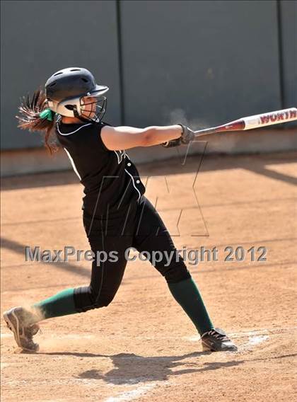 Thumbnail 2 in Pomona Catholic vs. Palos Verdes Peninsula (Woodbridge Tournament) photogallery.