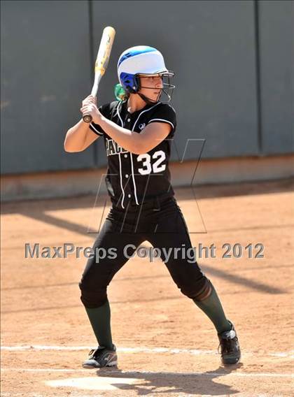 Thumbnail 3 in Pomona Catholic vs. Palos Verdes Peninsula (Woodbridge Tournament) photogallery.