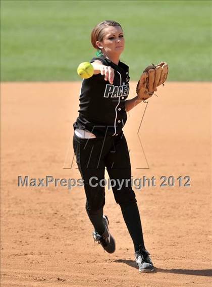 Thumbnail 3 in Pomona Catholic vs. Palos Verdes Peninsula (Woodbridge Tournament) photogallery.