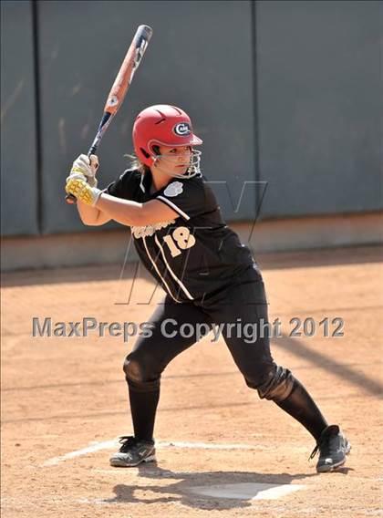 Thumbnail 3 in Pomona Catholic vs. Palos Verdes Peninsula (Woodbridge Tournament) photogallery.