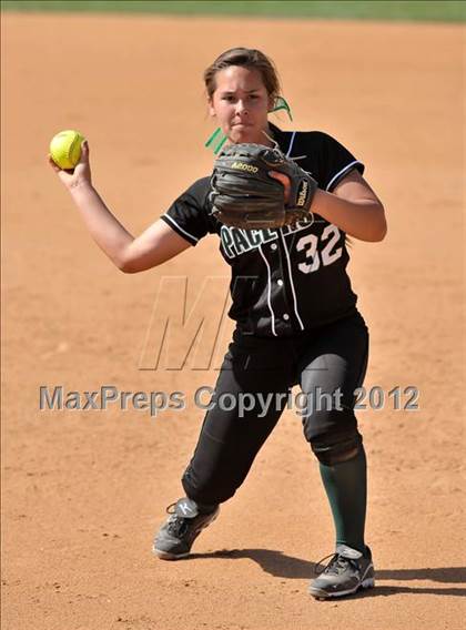 Thumbnail 2 in Pomona Catholic vs. Palos Verdes Peninsula (Woodbridge Tournament) photogallery.