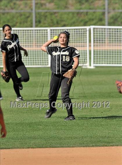 Thumbnail 3 in Pomona Catholic vs. Palos Verdes Peninsula (Woodbridge Tournament) photogallery.