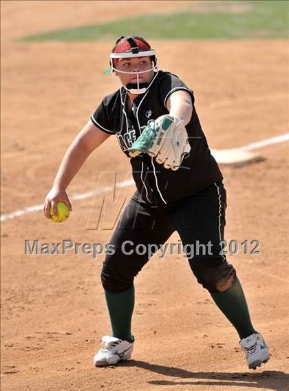 Thumbnail 3 in Pomona Catholic vs. Palos Verdes Peninsula (Woodbridge Tournament) photogallery.