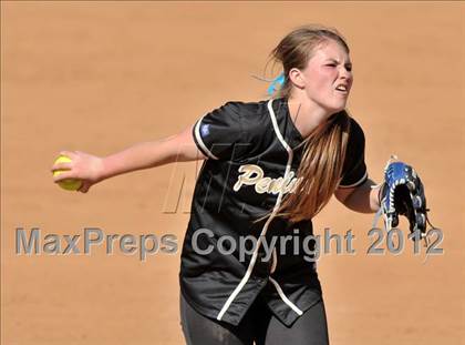 Thumbnail 2 in Pomona Catholic vs. Palos Verdes Peninsula (Woodbridge Tournament) photogallery.