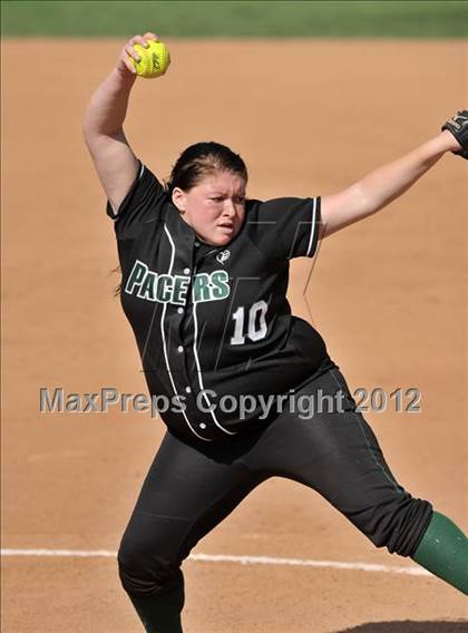 Thumbnail 2 in Pomona Catholic vs. Palos Verdes Peninsula (Woodbridge Tournament) photogallery.