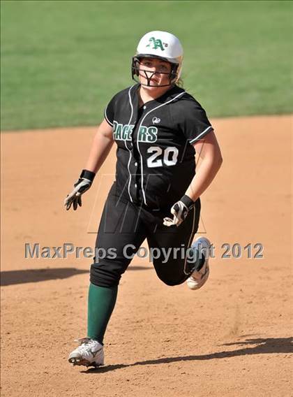 Thumbnail 3 in Pomona Catholic vs. Palos Verdes Peninsula (Woodbridge Tournament) photogallery.