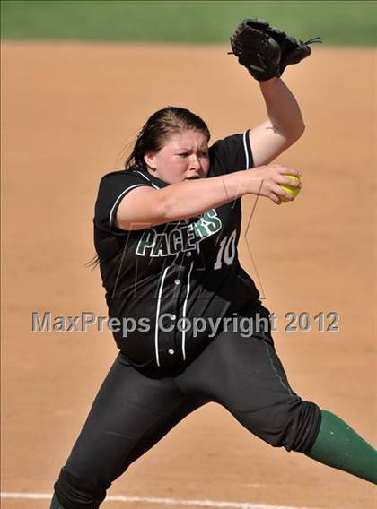 Thumbnail 2 in Pomona Catholic vs. Palos Verdes Peninsula (Woodbridge Tournament) photogallery.
