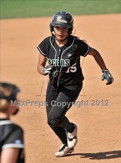 Thumbnail 2 in Pomona Catholic vs. Palos Verdes Peninsula (Woodbridge Tournament) photogallery.