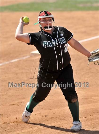 Thumbnail 2 in Pomona Catholic vs. Palos Verdes Peninsula (Woodbridge Tournament) photogallery.
