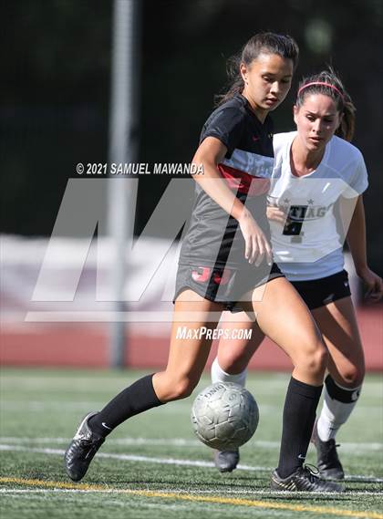 Thumbnail 1 in Santiago @ Harvard-Westlake (CIF SS D1 semi finals) photogallery.