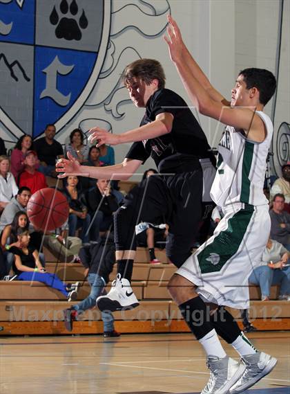 Thumbnail 1 in Patriot vs De La Salle (MaxPreps Holiday Classic) photogallery.