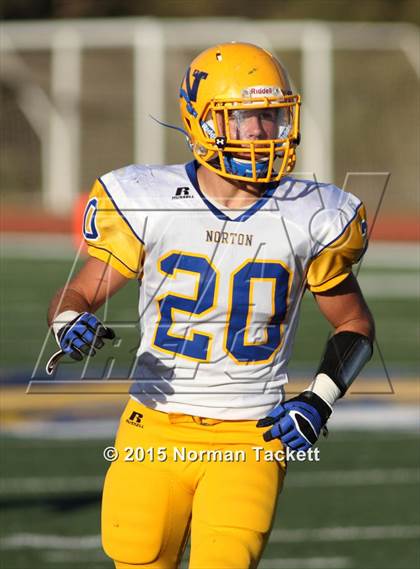 Thumbnail 3 in Collegiate vs. Norton (KSHSAA 3A 3rd Round) photogallery.