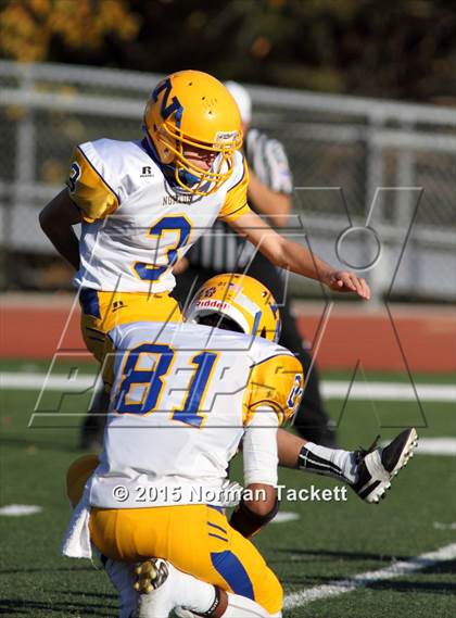 Thumbnail 3 in Collegiate vs. Norton (KSHSAA 3A 3rd Round) photogallery.