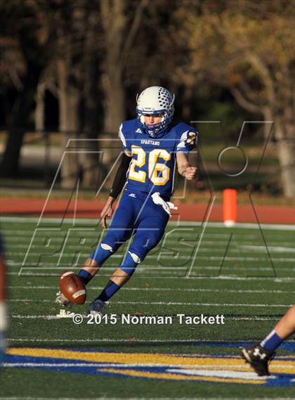 Thumbnail 3 in Collegiate vs. Norton (KSHSAA 3A 3rd Round) photogallery.