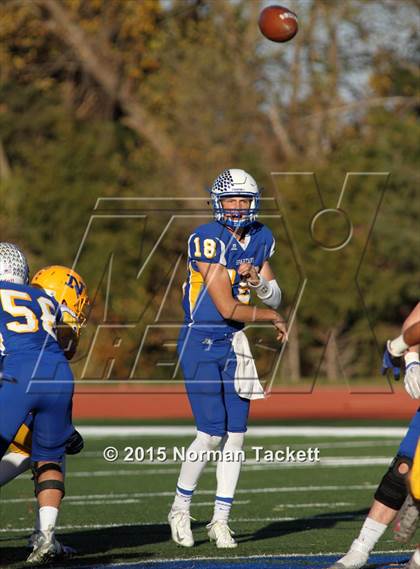Thumbnail 1 in Collegiate vs. Norton (KSHSAA 3A 3rd Round) photogallery.