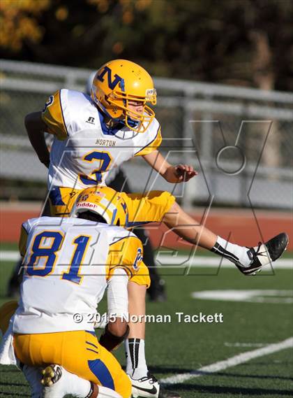 Thumbnail 1 in Collegiate vs. Norton (KSHSAA 3A 3rd Round) photogallery.