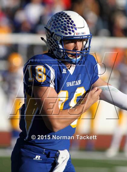 Thumbnail 2 in Collegiate vs. Norton (KSHSAA 3A 3rd Round) photogallery.