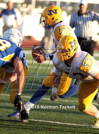 Thumbnail 3 in Collegiate vs. Norton (KSHSAA 3A 3rd Round) photogallery.