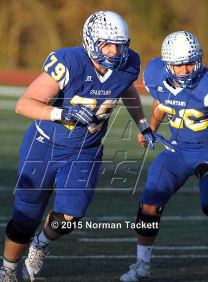 Thumbnail 3 in Collegiate vs. Norton (KSHSAA 3A 3rd Round) photogallery.