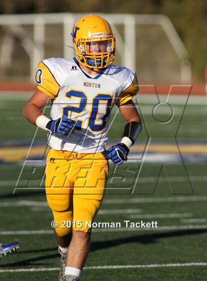 Thumbnail 1 in Collegiate vs. Norton (KSHSAA 3A 3rd Round) photogallery.