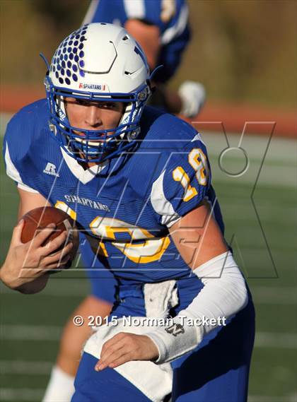 Thumbnail 1 in Collegiate vs. Norton (KSHSAA 3A 3rd Round) photogallery.