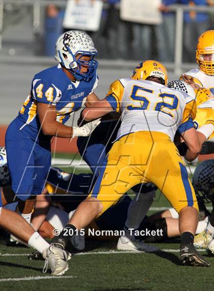 Thumbnail 1 in Collegiate vs. Norton (KSHSAA 3A 3rd Round) photogallery.