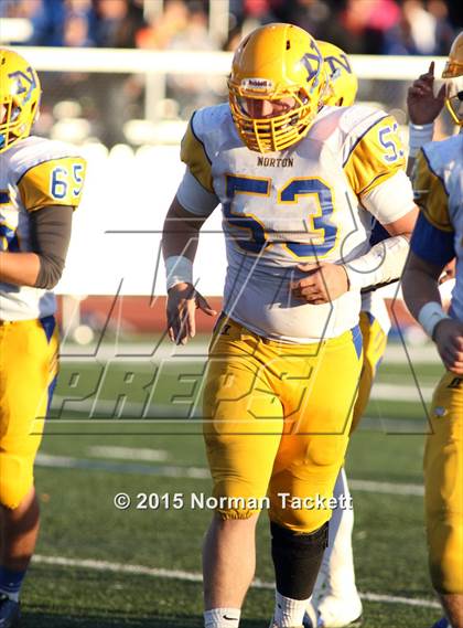 Thumbnail 1 in Collegiate vs. Norton (KSHSAA 3A 3rd Round) photogallery.