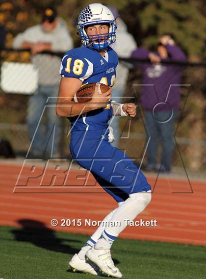 Thumbnail 3 in Collegiate vs. Norton (KSHSAA 3A 3rd Round) photogallery.