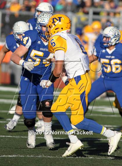 Thumbnail 3 in Collegiate vs. Norton (KSHSAA 3A 3rd Round) photogallery.