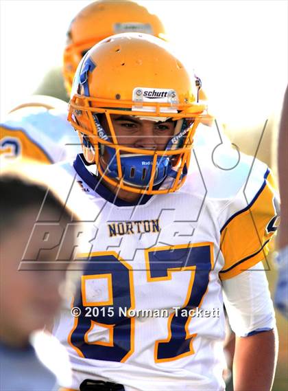 Thumbnail 1 in Collegiate vs. Norton (KSHSAA 3A 3rd Round) photogallery.