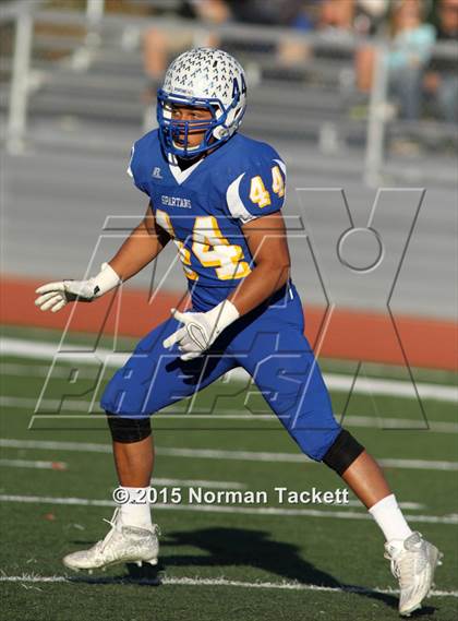 Thumbnail 2 in Collegiate vs. Norton (KSHSAA 3A 3rd Round) photogallery.