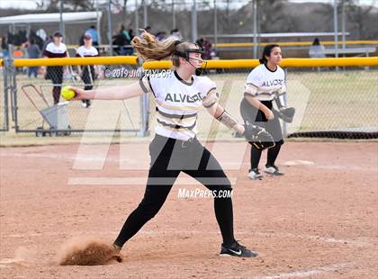 Thumbnail 2 in Mineral Wells vs Alvord (Jacksboro Softball Tournament) photogallery.
