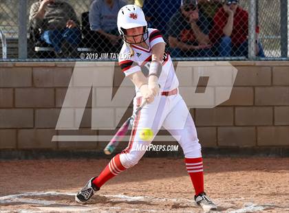 Thumbnail 1 in Mineral Wells vs Alvord (Jacksboro Softball Tournament) photogallery.