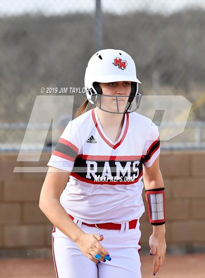 Thumbnail 1 in Mineral Wells vs Alvord (Jacksboro Softball Tournament) photogallery.