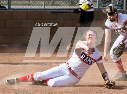 Thumbnail 1 in Mineral Wells vs Alvord (Jacksboro Softball Tournament) photogallery.