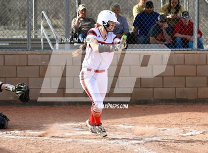Thumbnail 1 in Mineral Wells vs Alvord (Jacksboro Softball Tournament) photogallery.