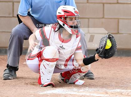 Thumbnail 3 in Mineral Wells vs Alvord (Jacksboro Softball Tournament) photogallery.