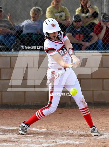 Thumbnail 2 in Mineral Wells vs Alvord (Jacksboro Softball Tournament) photogallery.