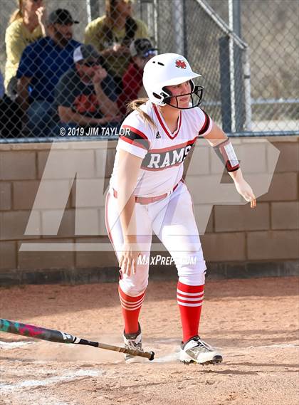 Thumbnail 1 in Mineral Wells vs Alvord (Jacksboro Softball Tournament) photogallery.