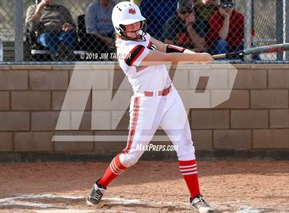 Thumbnail 2 in Mineral Wells vs Alvord (Jacksboro Softball Tournament) photogallery.