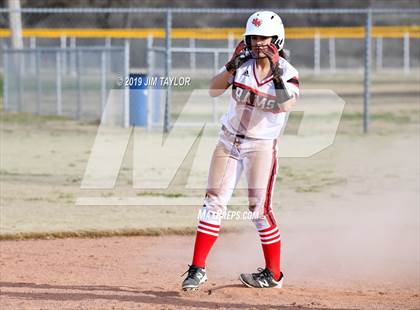 Thumbnail 3 in Mineral Wells vs Alvord (Jacksboro Softball Tournament) photogallery.